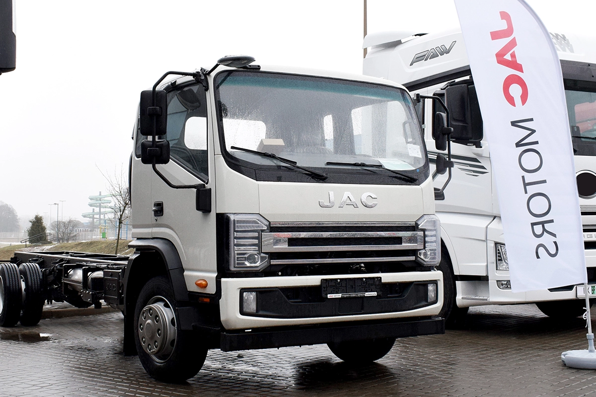JAC N-120X: новинка на рынке грузовых автомобилей Беларуси