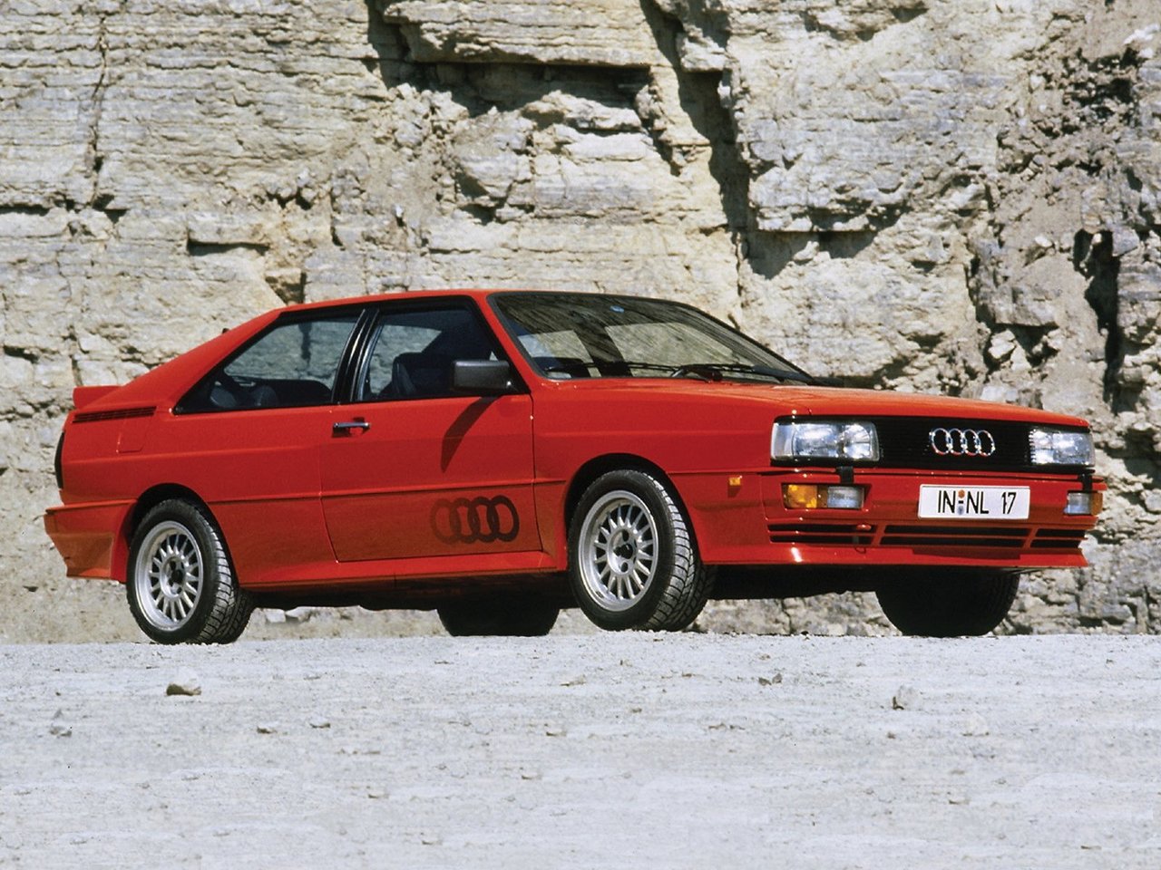 Audi Quattro I Рестайлинг, купе