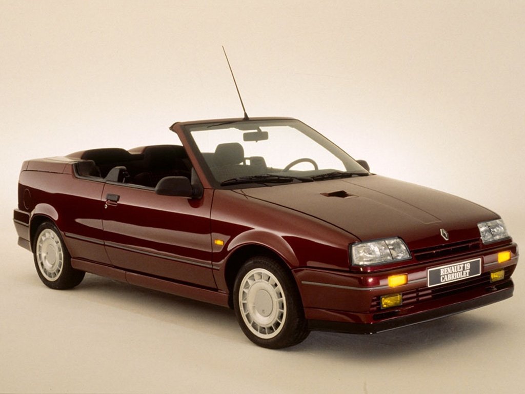 Renault 19 I, кабриолет