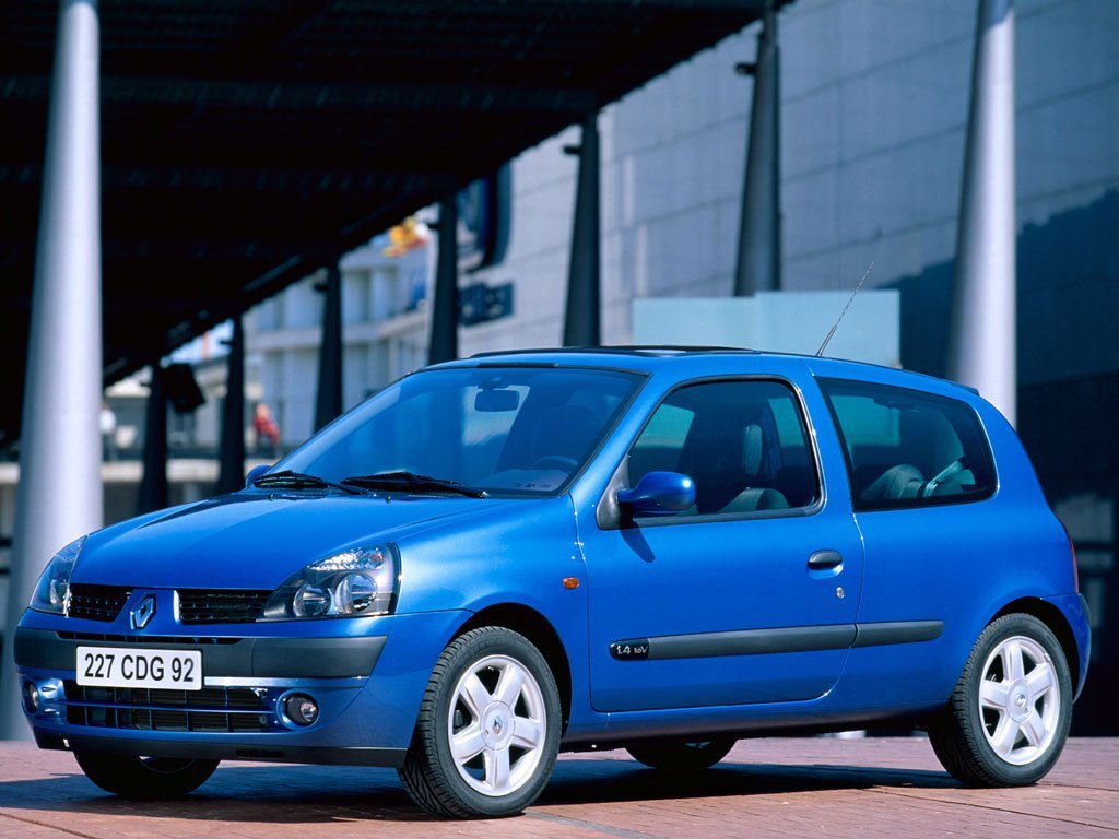 Renault Clio II Рестайлинг, хэтчбек 3 дв.