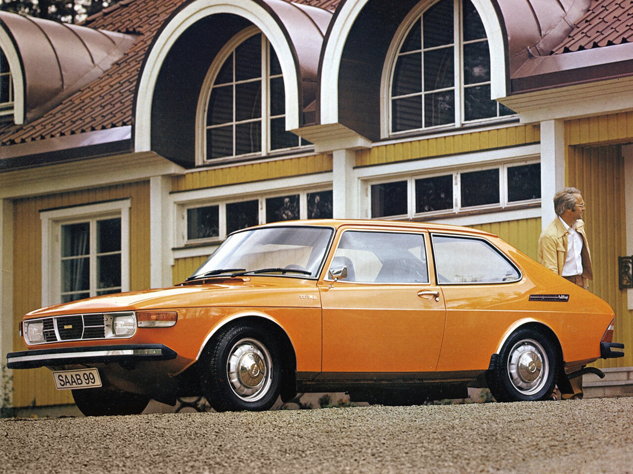 Saab 99 I, хэтчбек 3 дв.