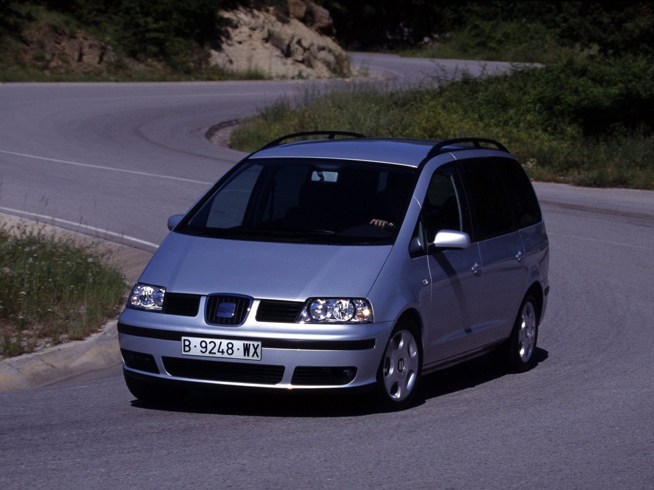 SEAT Alhambra I Рестайлинг, минивэн
