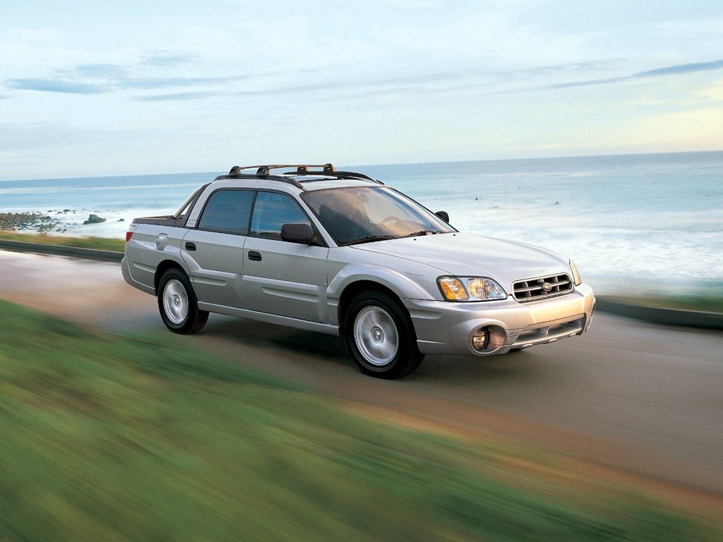 Subaru Baja I, пикап двойная кабина