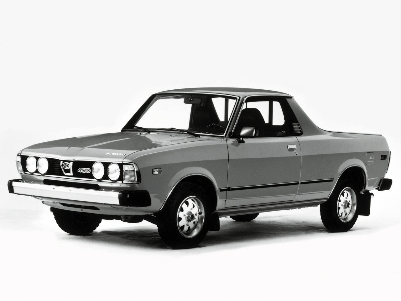 Subaru Brat I, пикап одинарная кабина