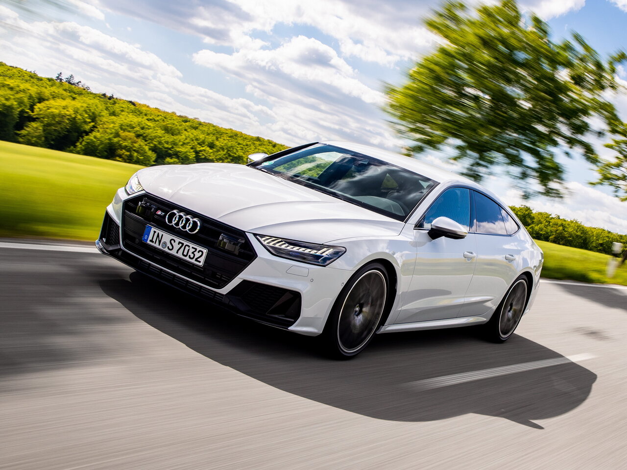 Audi S7 II (4K), лифтбек