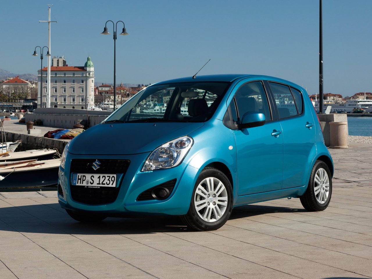 Suzuki Splash I Рестайлинг, хэтчбек 5 дв.