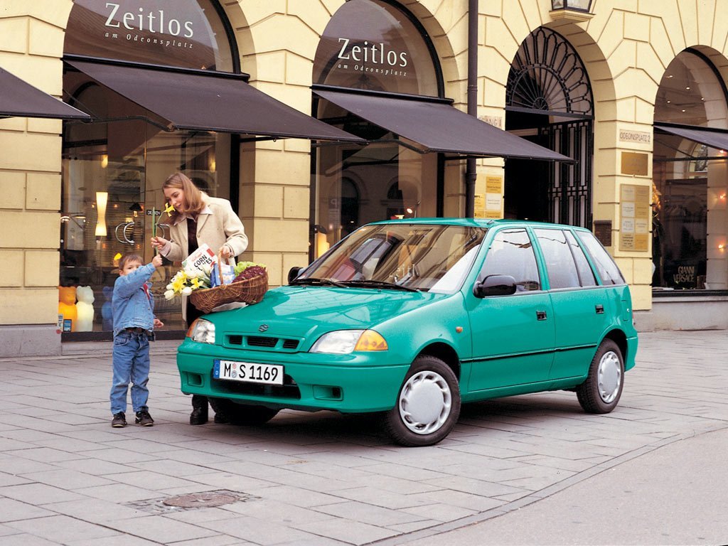 Suzuki Swift II Рестайлинг, хэтчбек 5 дв.