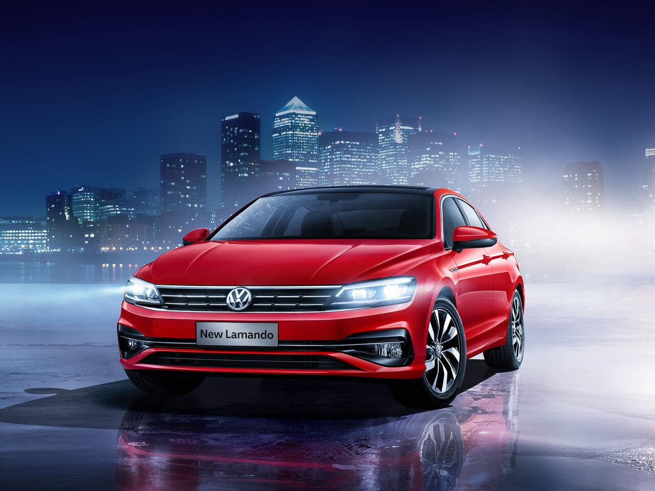 Volkswagen Lamando I Рестайлинг, седан