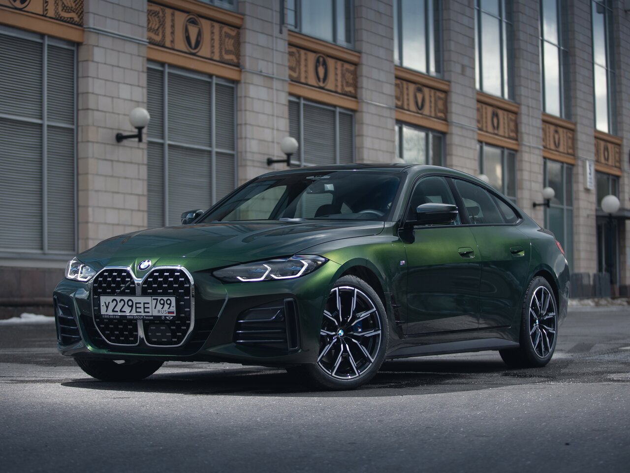 BMW 4 серии G22, G23, G26, лифтбек