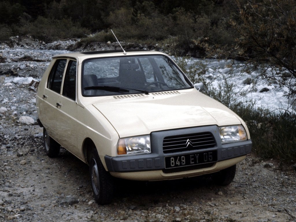 Citroen Visa I, хэтчбек 5 дв.