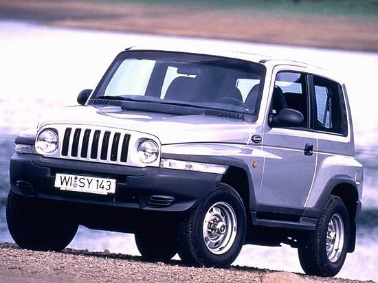 Daewoo Korando I, внедорожник 3 дв.