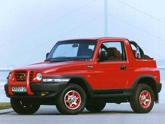 Daewoo Korando I, внедорожник открытый