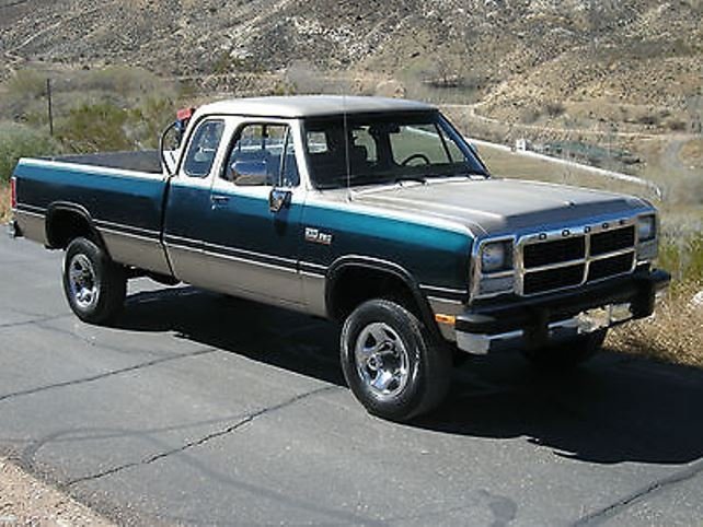 Dodge RAM I (D/W), пикап полуторная кабина