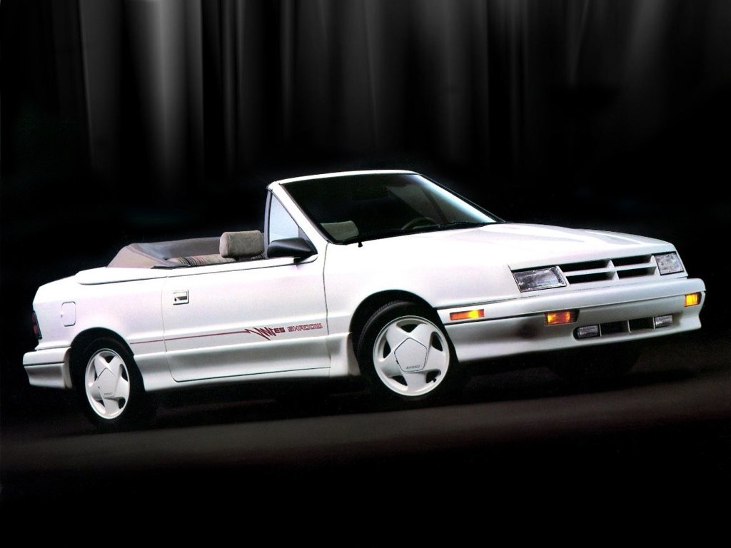 Dodge Shadow I, кабриолет