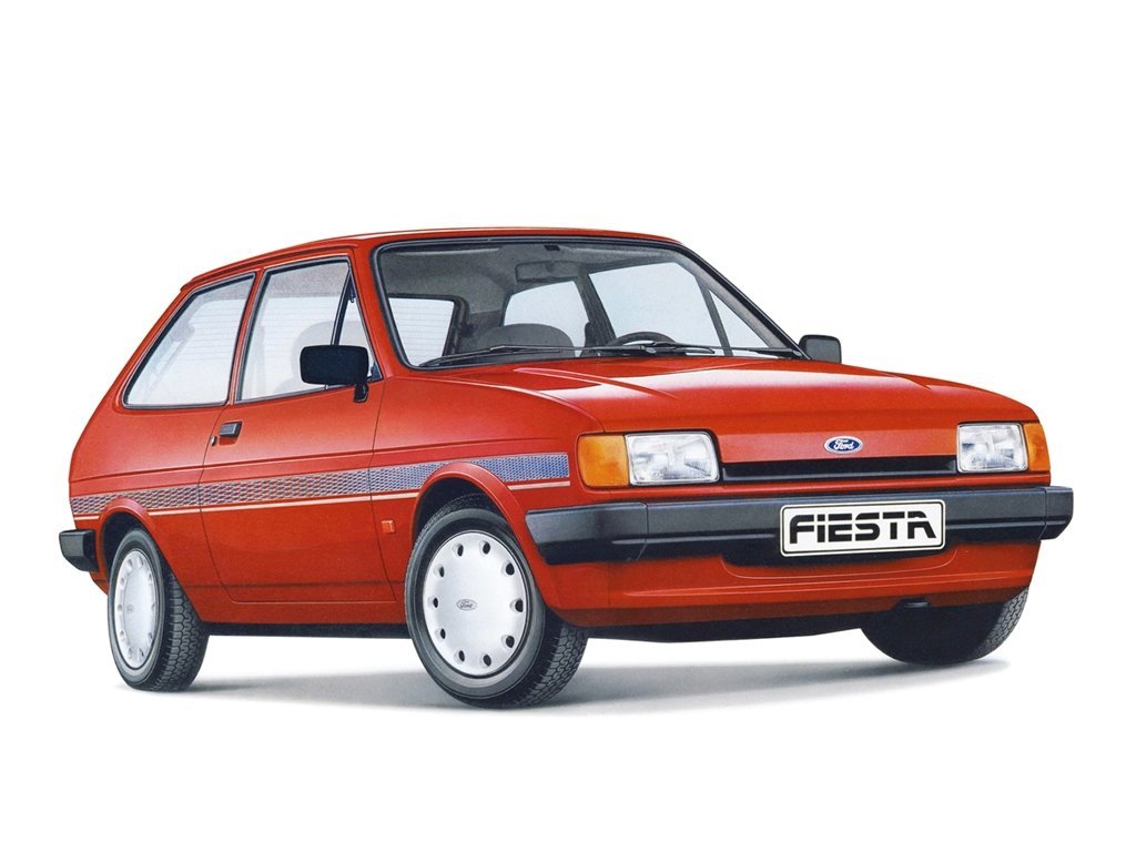 Ford Fiesta Mk2, хэтчбек 3 дв.