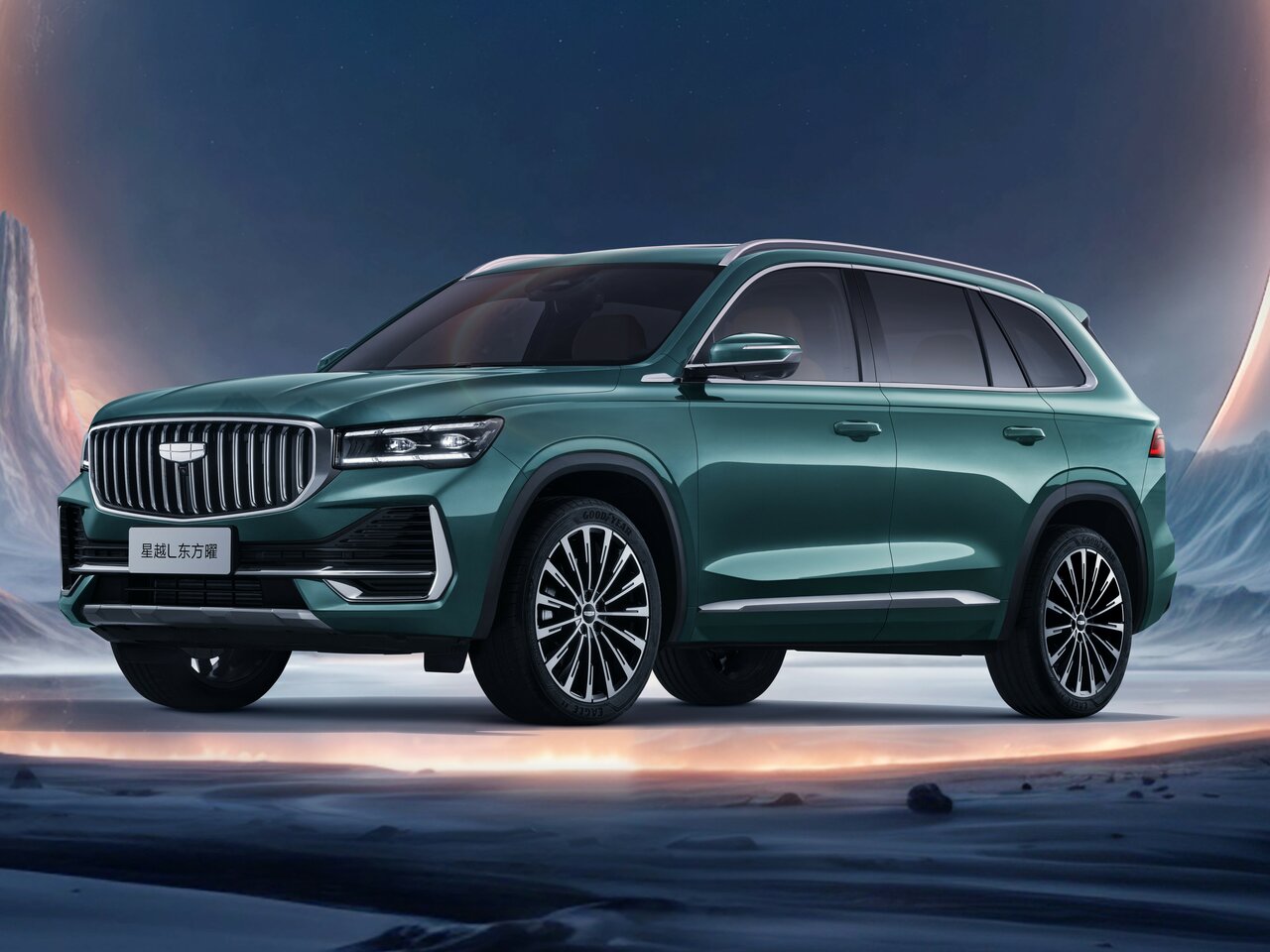 Geely Monjaro I Рестайлинг, внедорожник 5 дв.