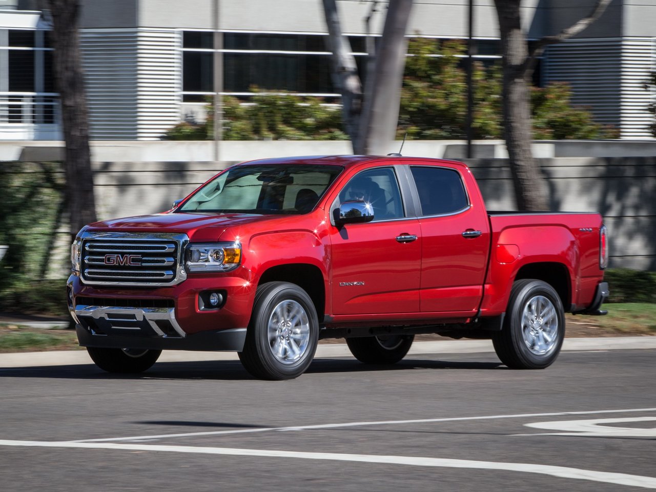 GMC Canyon II, пикап двойная кабина