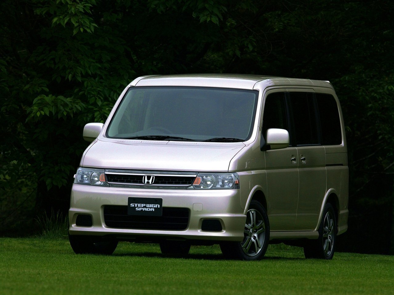 Honda Stepwgn II Рестайлинг, минивэн