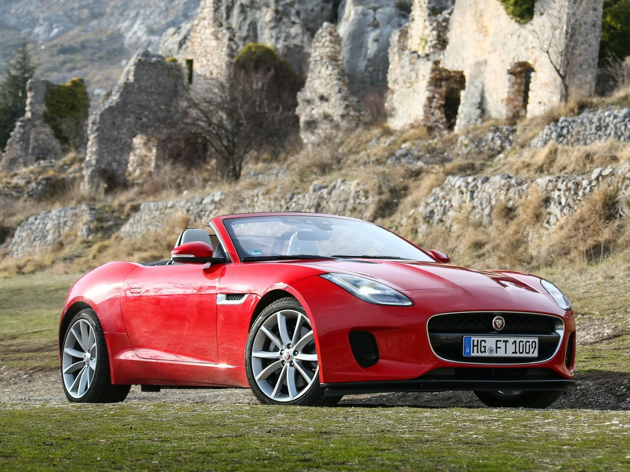 Jaguar F-Type I Рестайлинг, родстер