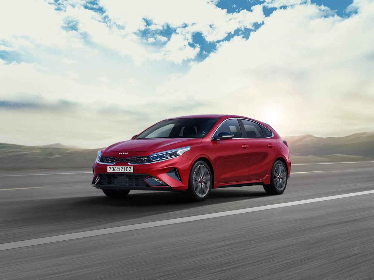 Kia K3 II Рестайлинг, хэтчбек 5 дв.
