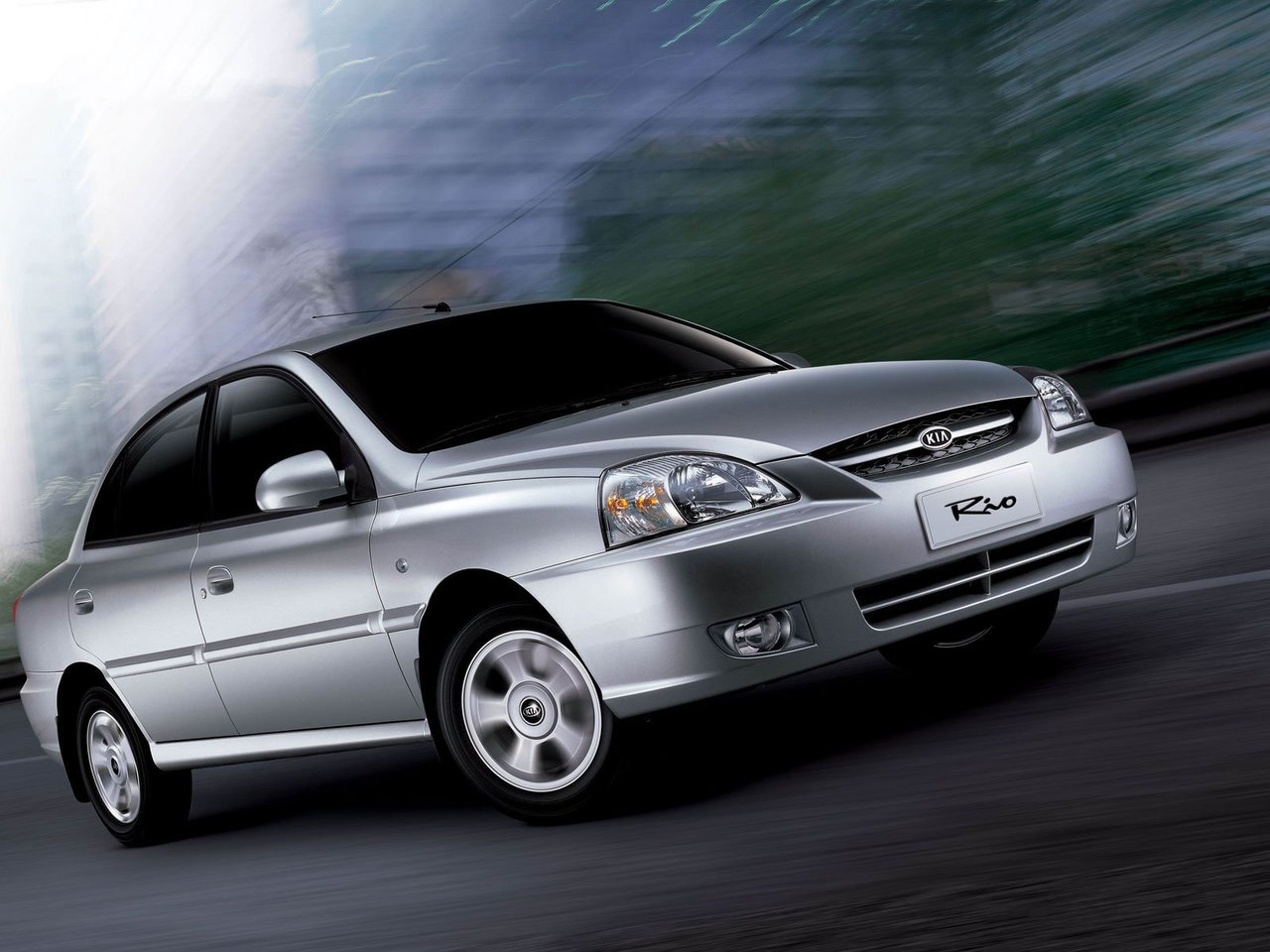 Kia Rio I Рестайлинг, седан