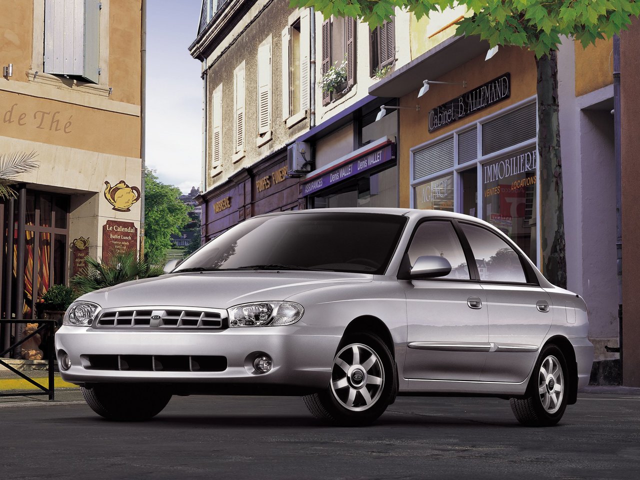 Kia Sephia II Рестайлинг, седан