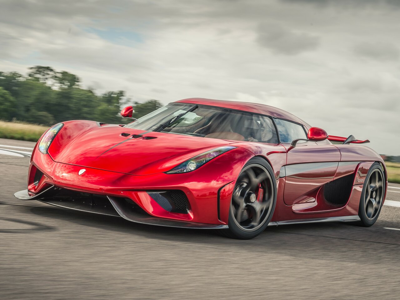 Koenigsegg Regera I, тарга