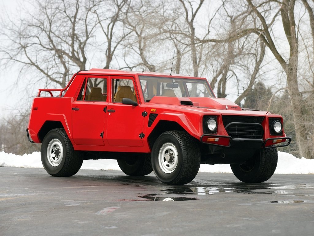 Lamborghini LM002 I, пикап двойная кабина