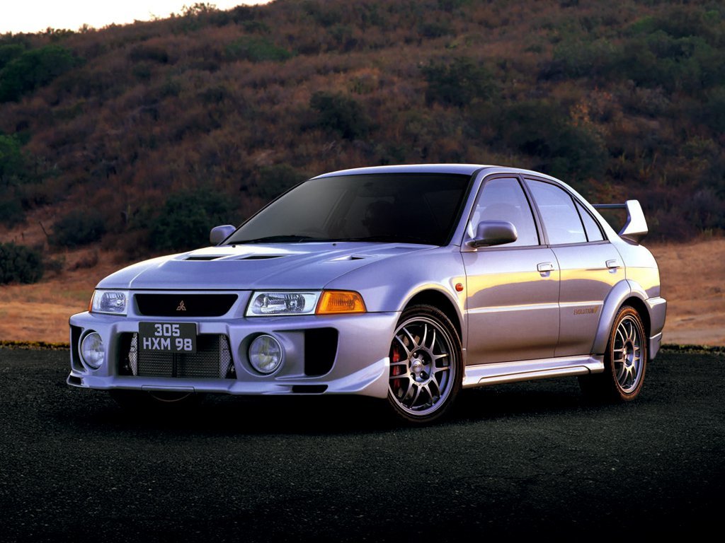 Mitsubishi Lancer Evolution V, седан