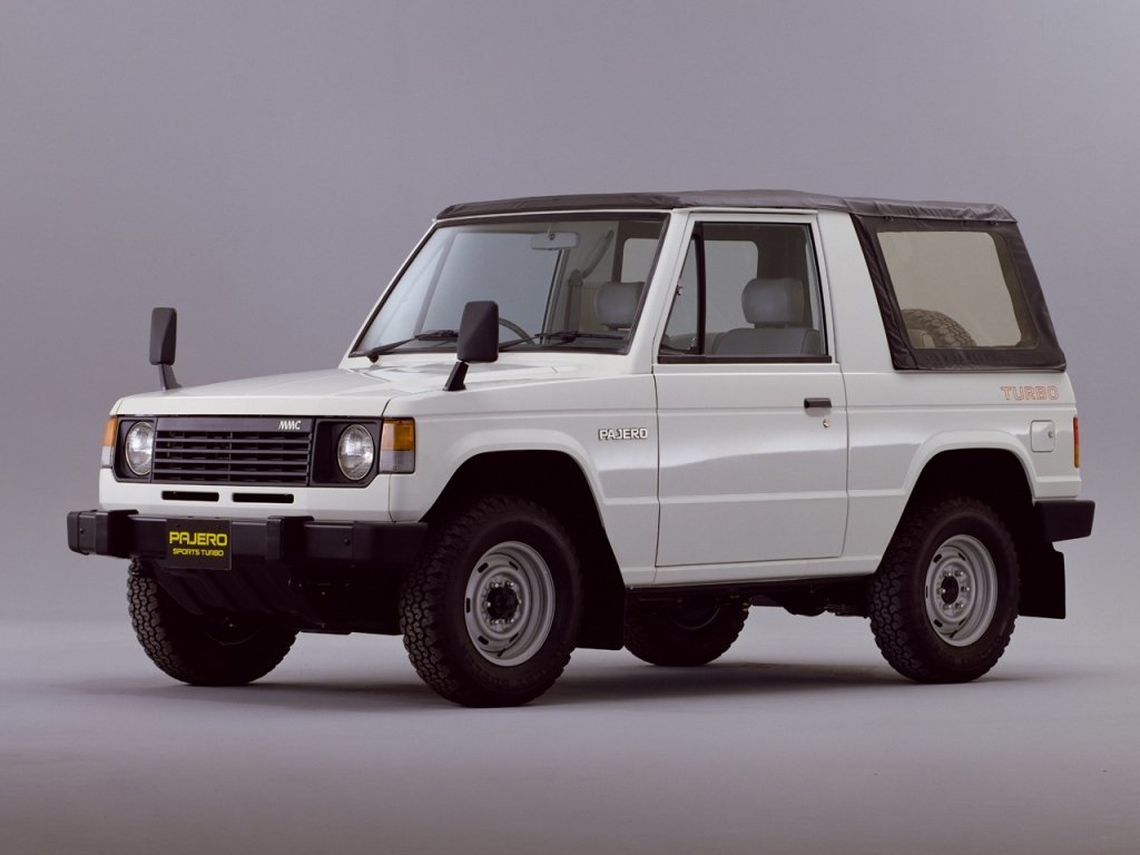 Mitsubishi Pajero I, внедорожник открытый