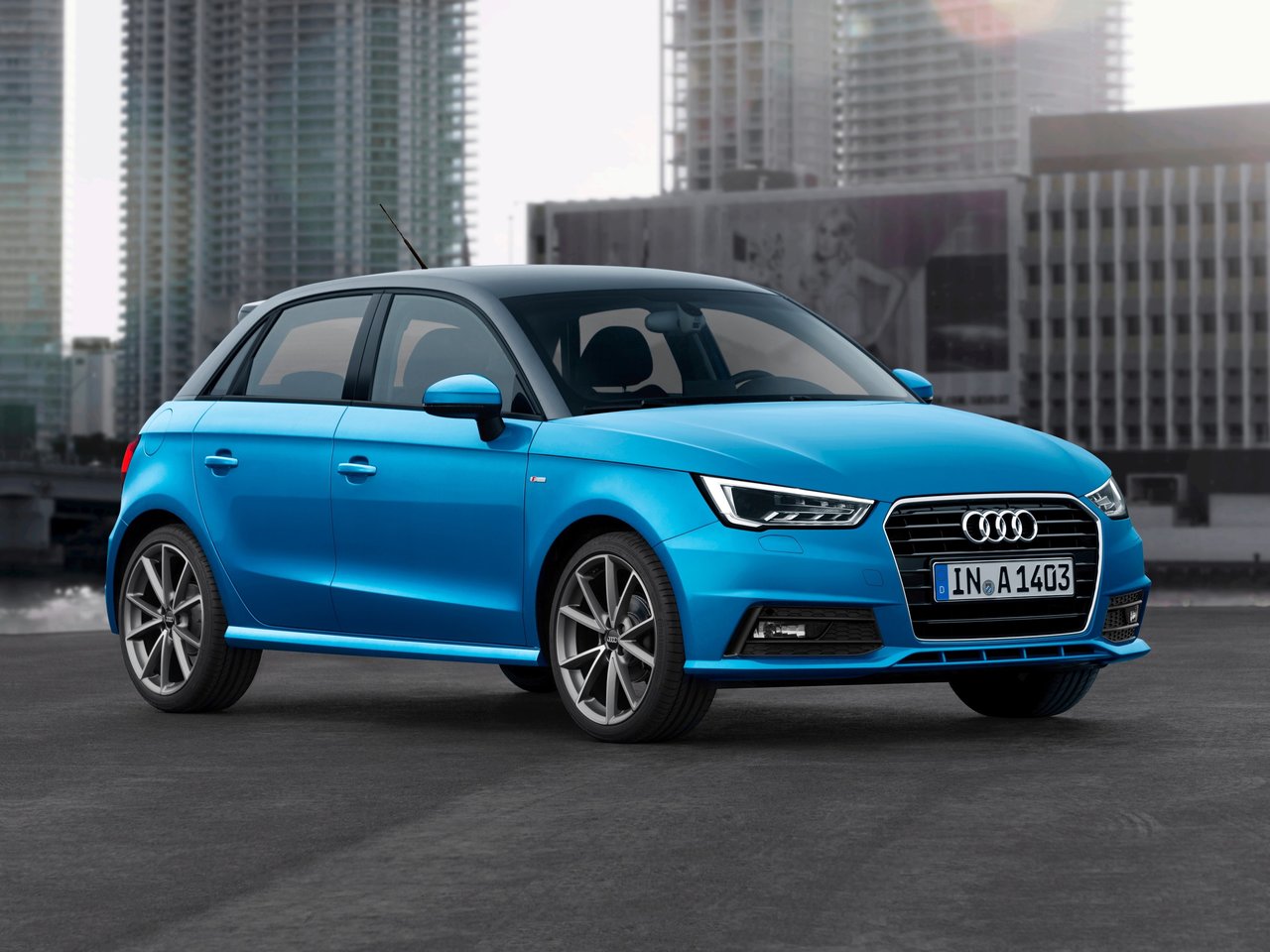 Audi A1 I (8X) Рестайлинг, хэтчбек 5 дв.