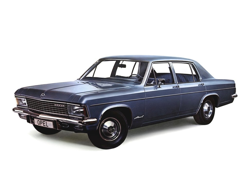 Opel Admiral B, седан