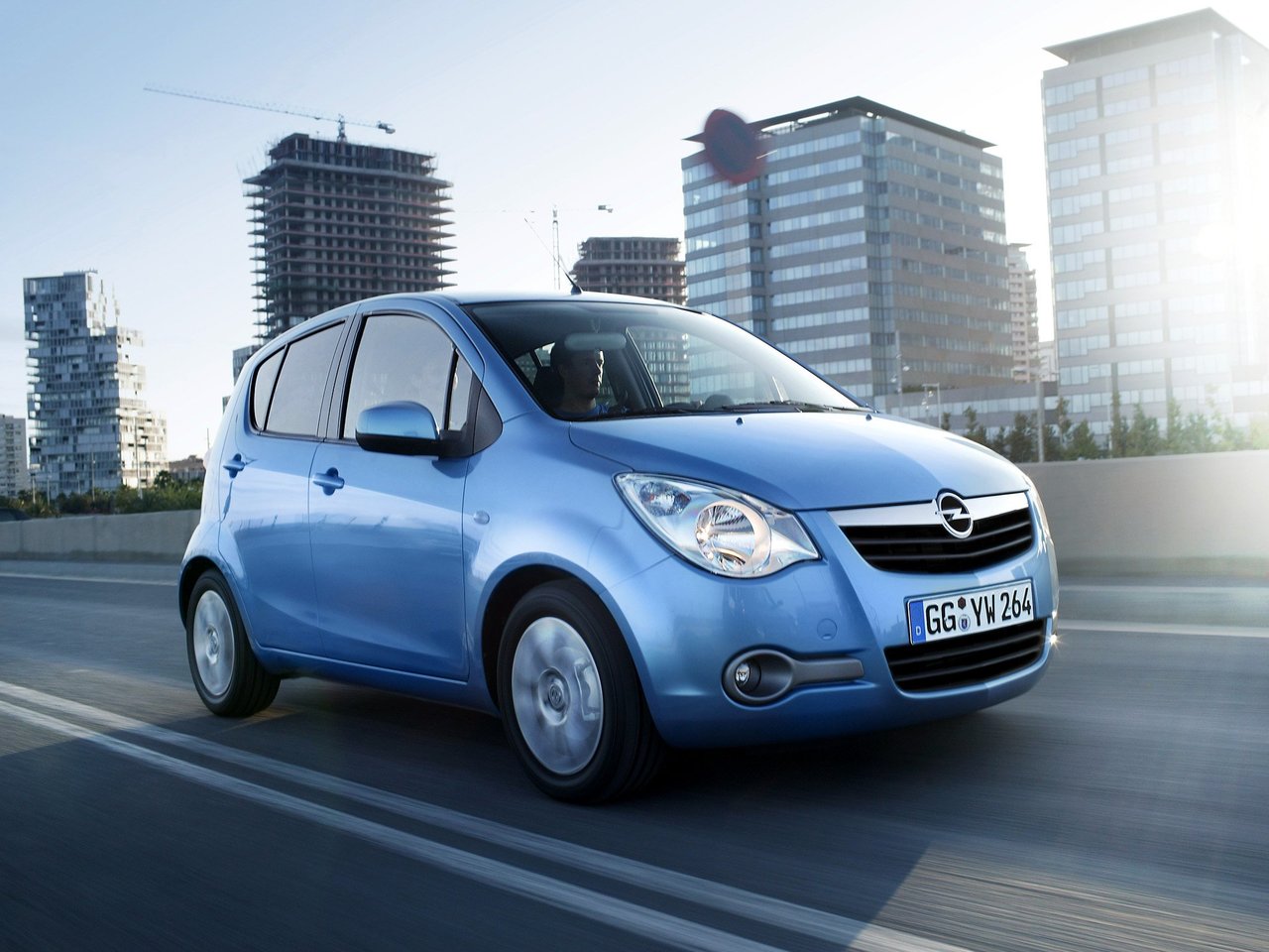 Opel Agila B, хэтчбек 5 дв.
