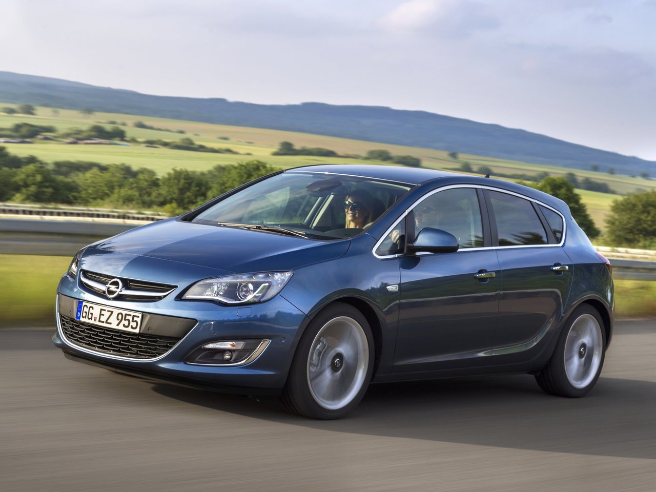 Opel Astra J Рестайлинг, хэтчбек 5 дв.