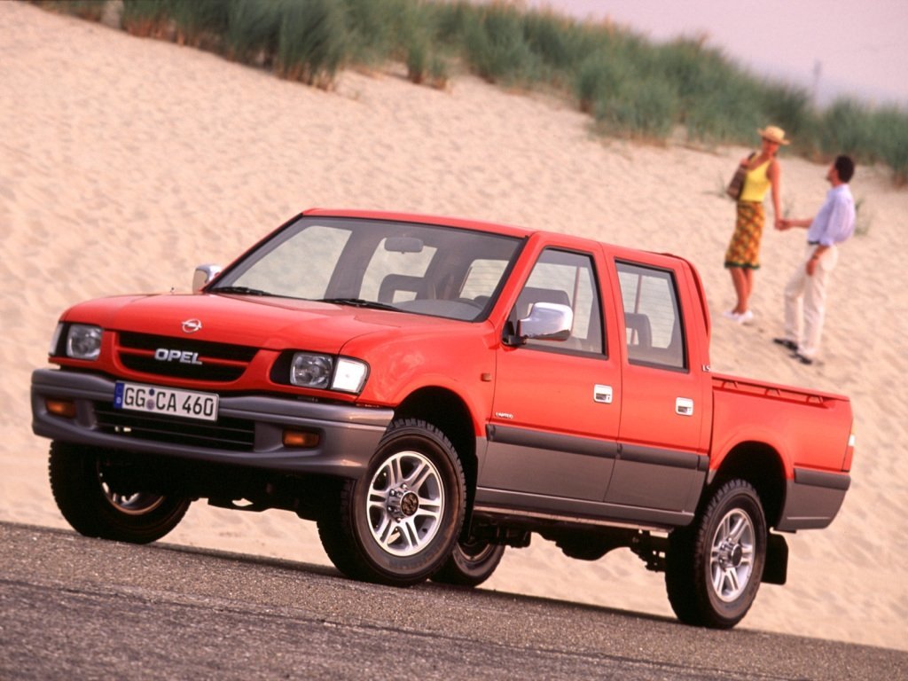 Opel Campo I, пикап двойная кабина