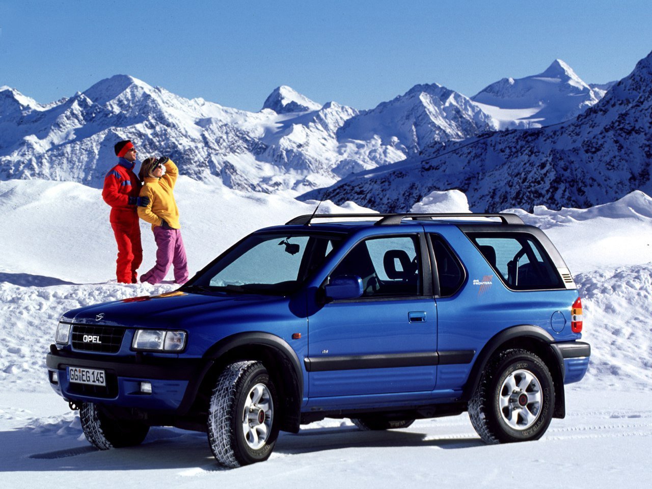Opel Frontera B, внедорожник 3 дв.