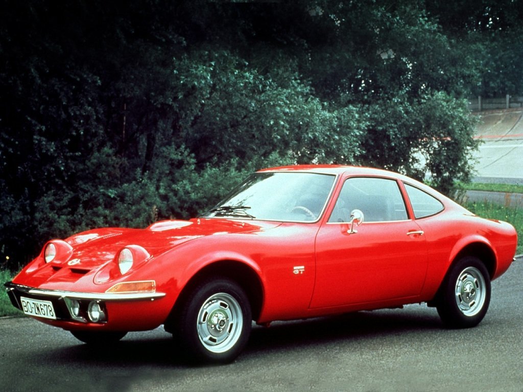 Opel GT I, купе