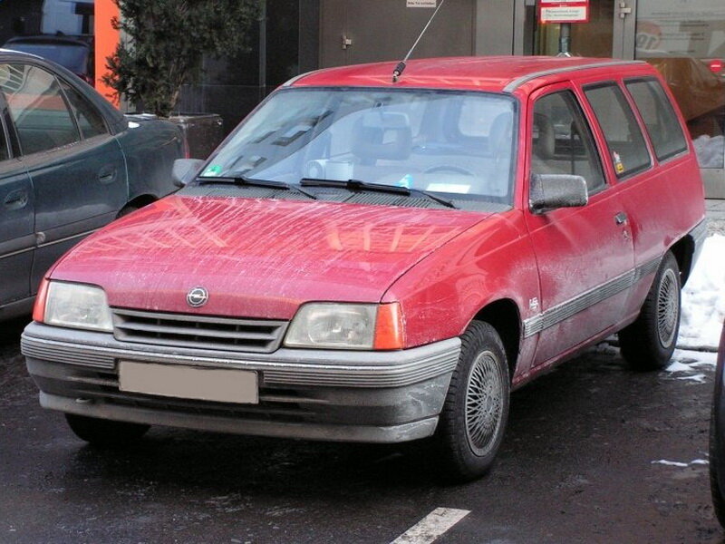 Opel Kadett E Рестайлинг, универсал 3 дв.