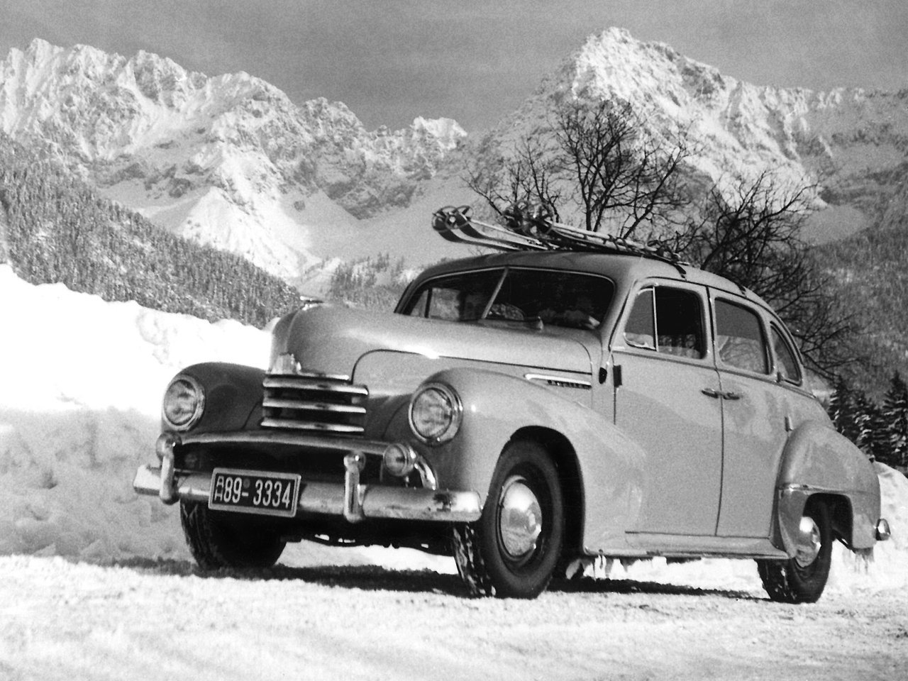Opel Kapitan I Рестайлинг, седан