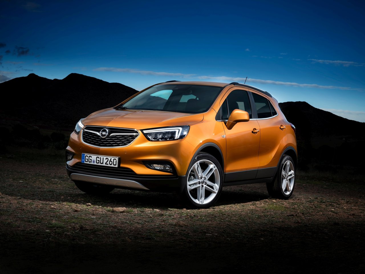 Opel Mokka I Рестайлинг, внедорожник 5 дв.