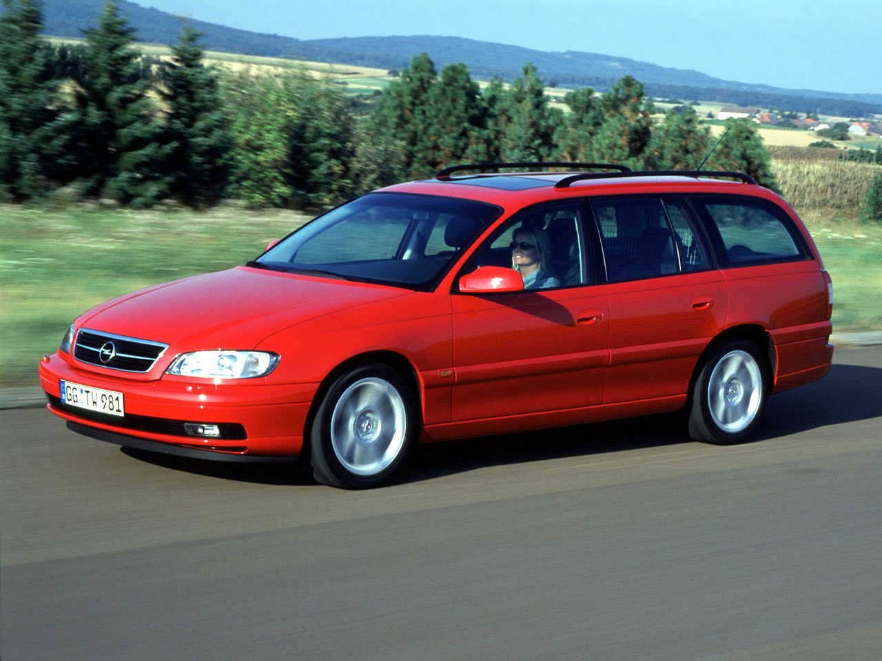 Opel Omega B Рестайлинг, универсал 5 дв.