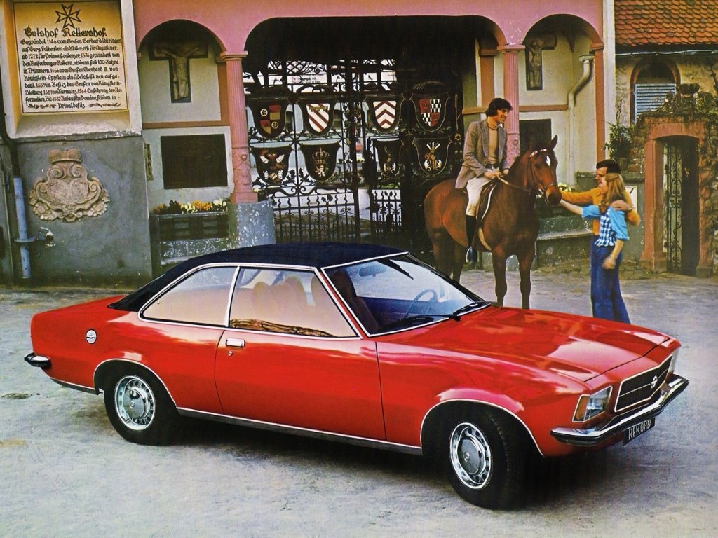Opel Rekord D, купе