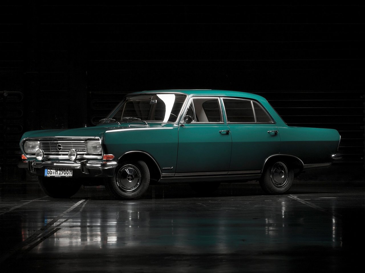 Opel Rekord B, седан