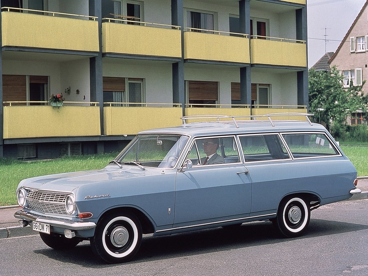 Opel Rekord A, универсал 3 дв.