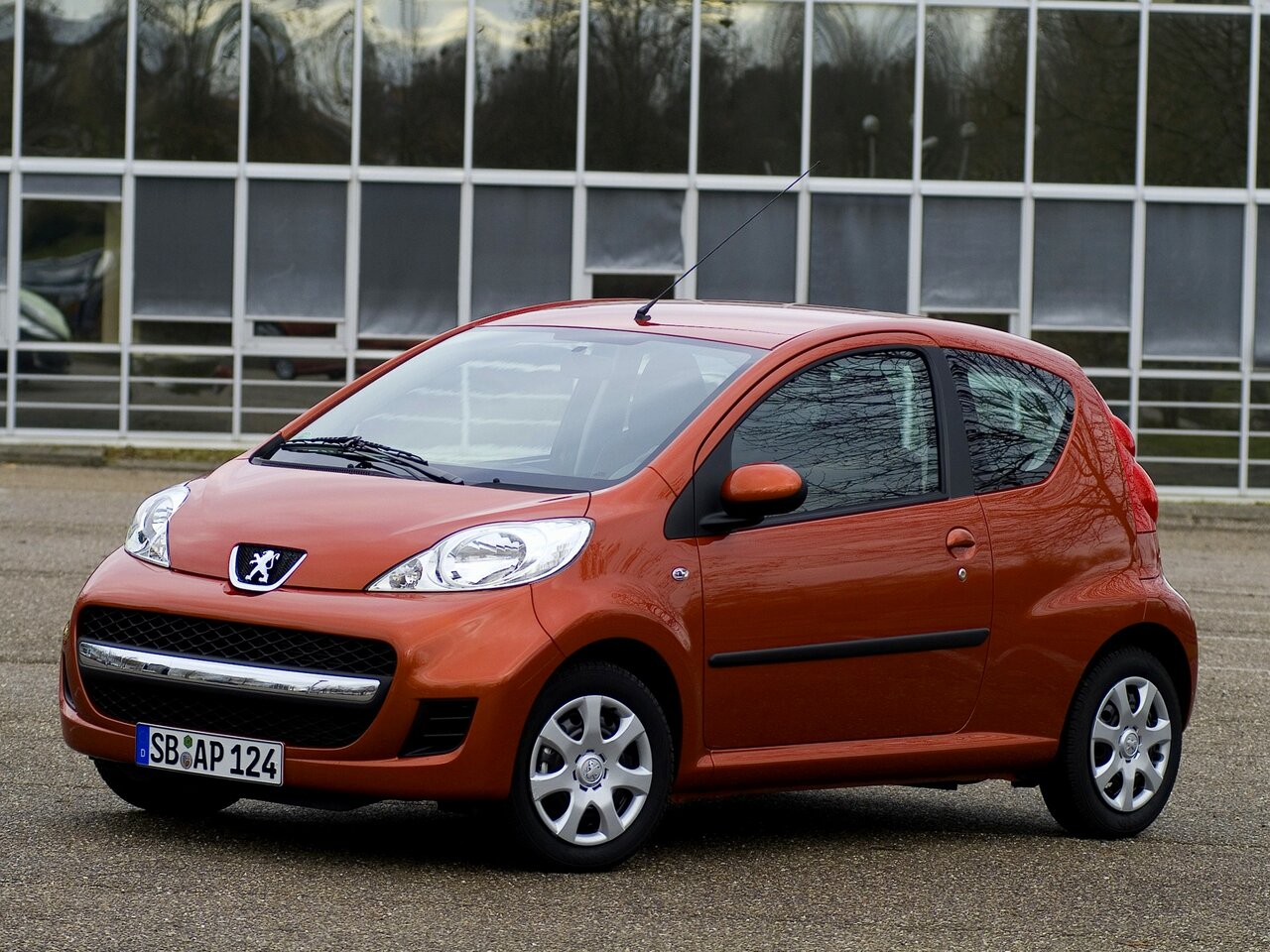 Peugeot 107 I Рестайлинг, хэтчбек 3 дв.