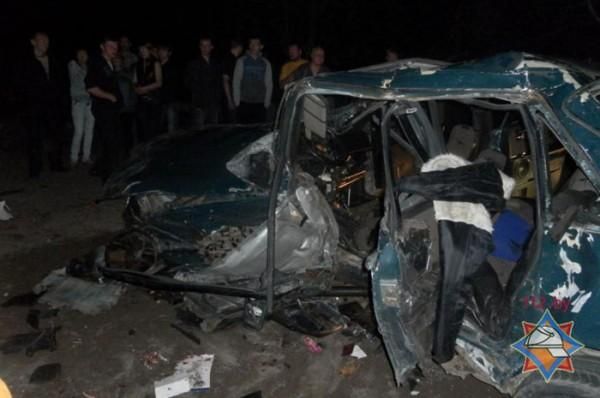 В Жлобине в столкновении двух авто погиб один из водителей