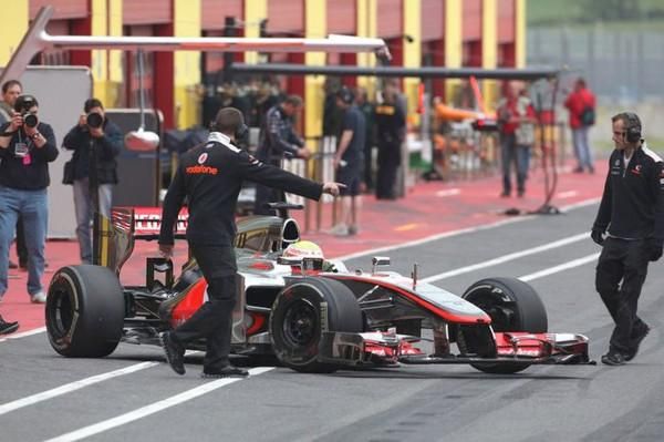 F1. Секретные новинки McLaren: высокий "нос" и "тормозной" подогрев шин