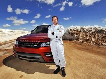 Range Rover Sport установил рекорд подъема на холм Пайкс Пик