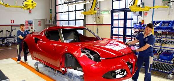 Alfa Romeo приступила к производству спорткара 4С