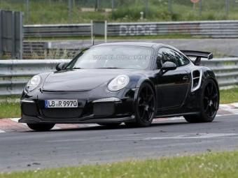 Трековый вариант Porsche 911 Turbo S сфотографировали без камуфляжа